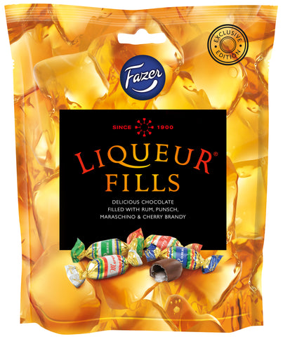 Fazer Liqueur Filled Chocolates, 165g - Case of 20