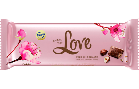 Fazer Geisha Chocolate Bar, 100g - Case of 20