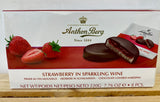 Anthon Berg Chocolate Covered Marzipan with Strawberry and Sparkling Wine, 220g
