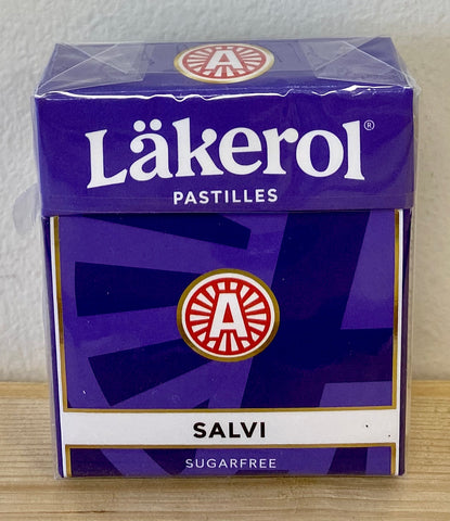 Läkerol Salvi Pastilles, 25g - Case of 24