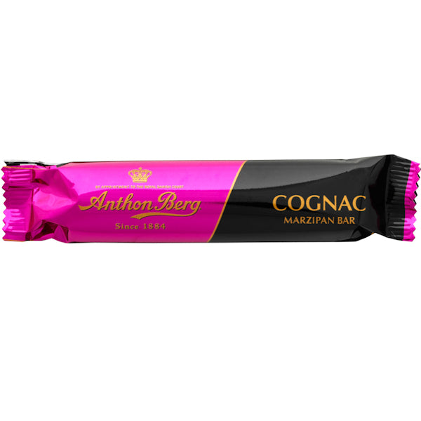 Anthon Berg Dark Chocolate Filled with Marzipan and Cognac, 40g