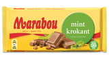 Case of Marabou Mint Chocolate Bar 200g