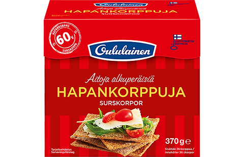 Case of Oululainen Original Rye Crispbread