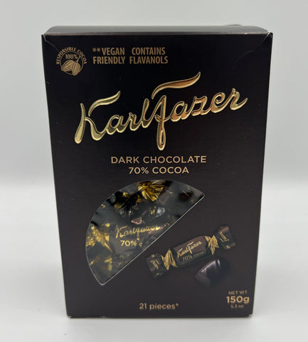 Fazer Dark Chocolates Box, 150g