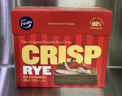 Fazer Rye Crispbread, 200g - Case of 9