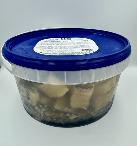 Kladesholmen Onion Herring in pails, 1 Kg