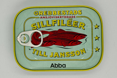 Abba Grebbestads Anchovy Spiced Herring Fillets, 125g