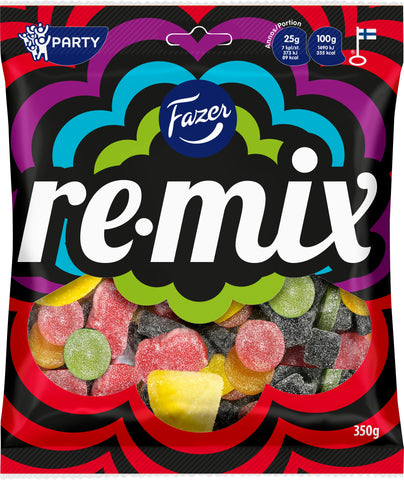 Fazer Remix Assorted Sweets, 350g - Case of 12