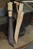 Iisakki Trekking Knife Set (5618) - Dark Brown