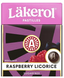 Läkerol Raspberry Licorice Pastilles, 25g