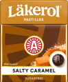 Läkerol Salty Caramel Pastilles, 25g