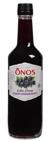 Onos Blackcurrant Syrup, 580ml - Case of 12