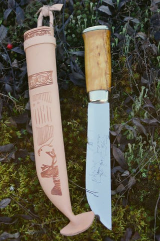 Iisakki Poromiehen Leuku Knife Stainless Steel (5229-o)