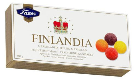 Fazer Finlandia Jellies, 260/500g - Clearance
