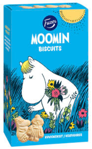 Fazer Moomin Biscuits, 175g - Case of 10