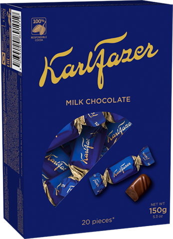 Fazer Milk Chocolates Box, 150g