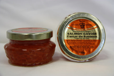 Case of Royal Crown Salmon Caviar