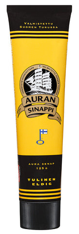 Case of Auran Hot Mustard