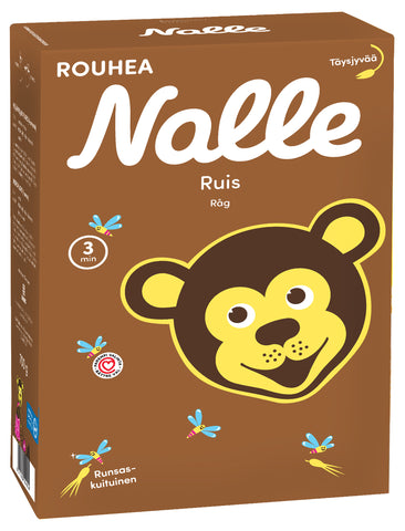 Nalle Rye Cereal Flakes, 700g - Case of 10