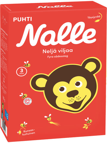 Nalle Four Grain Rye Cereal Flakes, 700g - Case of 10