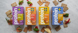 Swedish Protein Deli 50% Protein Grain-Free Cheese Crackers, 60g - Case of 10