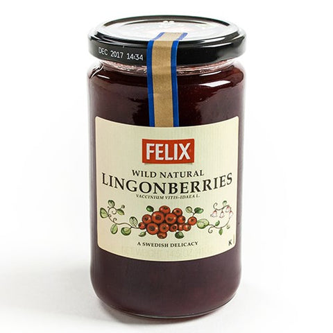Felix Lingonberry Jam, 410g - Case of 8
