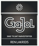 Ga-Jol Licorice Pastilles Black, 23g - Case of 24