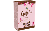 Case of Fazer Geisha Dark Chocolates 150g Box