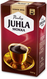 Case of Paulig Juhla Mokka Coffee Fine Grind 500g