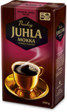 Case of Paulig Juhla Mokka Dark Coffee Fine Grind  500g