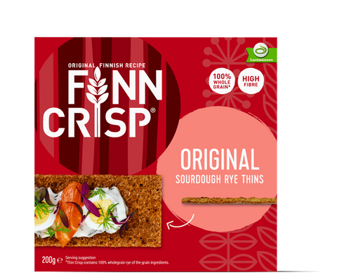 Finn Crisp Original Rye Crisp, 200g - Case of 9