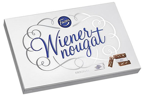 Fazer Wiener Nougat Almond Chocolates, 210g - Case of 13